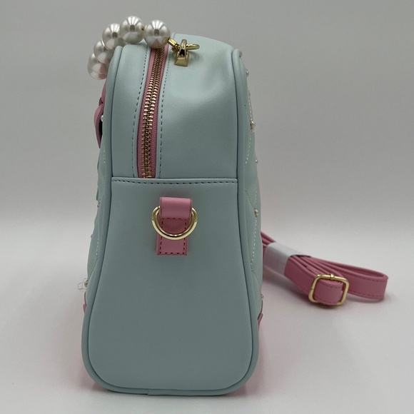 Loungefly Disney Cinderella Pearl Handbag 70th Anniversary  BoxLunch - Picture 4 of 11